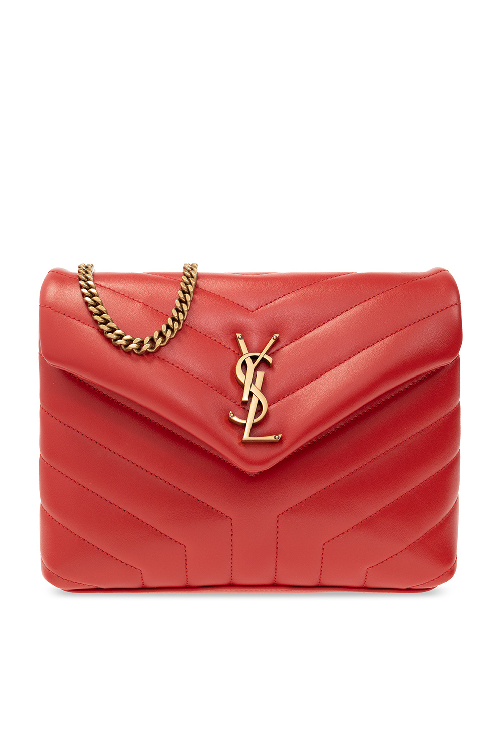 Ysl loulou 2024 red bag